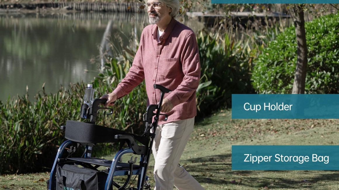 Is a Rolling Walker with Seat Recommended for People with Parkinson’s Disease